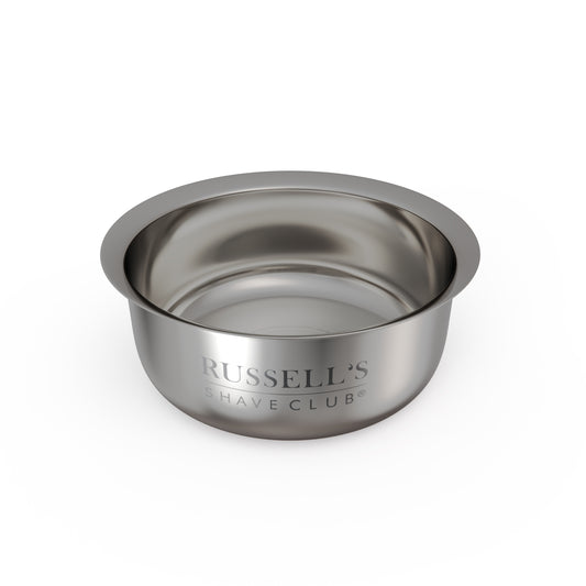 Chrome Stainless Steel Shaving Bowl