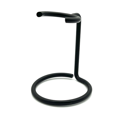 Matt Black Shaving Brush Stand