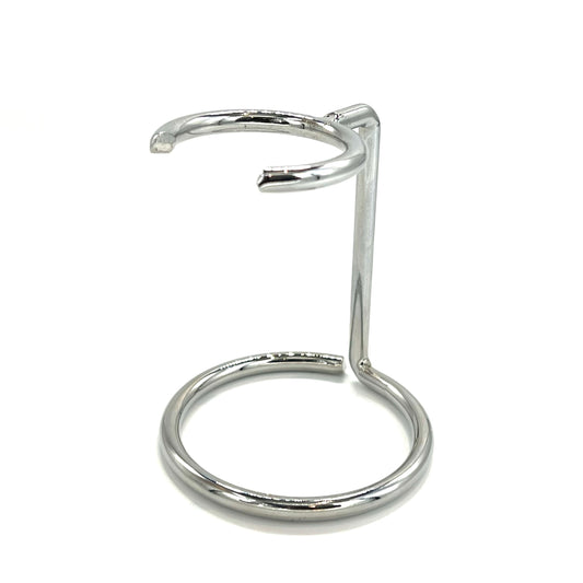 Chrome Shaving Brush Stand