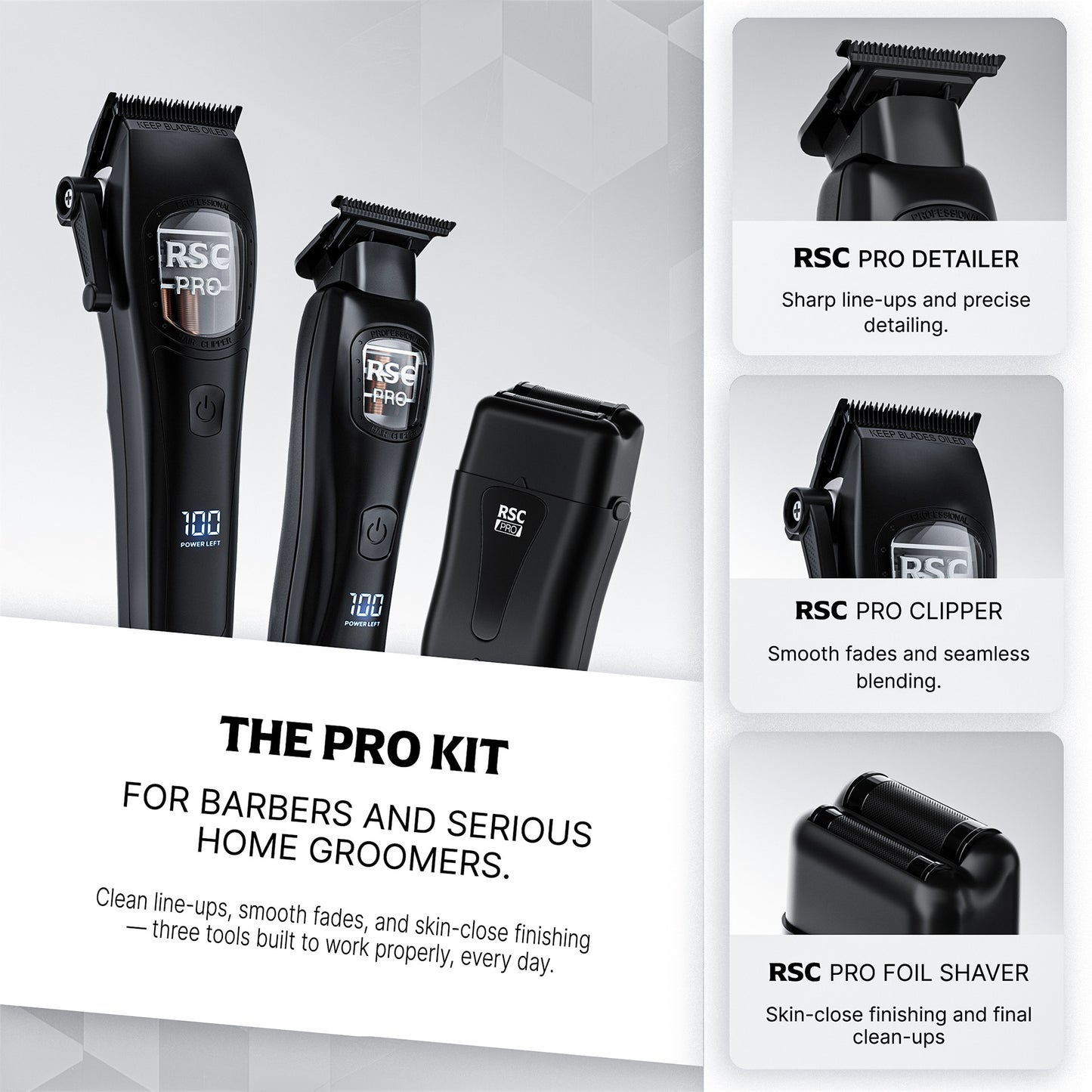 RSC Pro Complete Grooming Kit