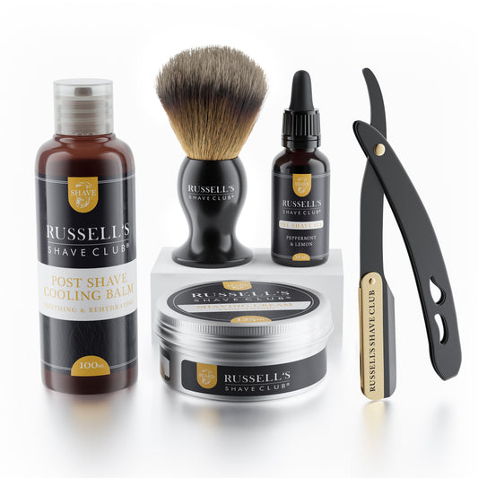 Experience the Barber Shop at Home: Premium Cut-Throat Razor Set