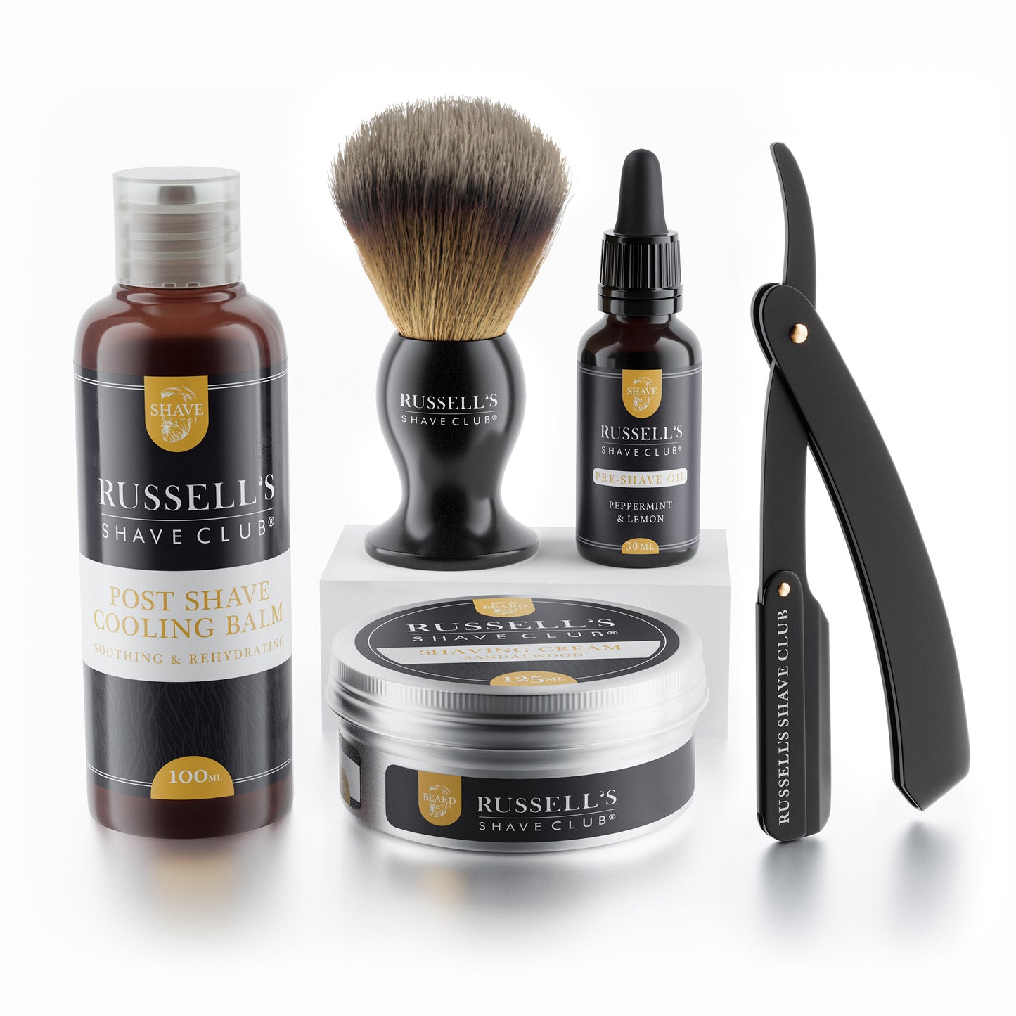 Experience the Barber Shop at Home: Premium Cut-Throat Razor Set