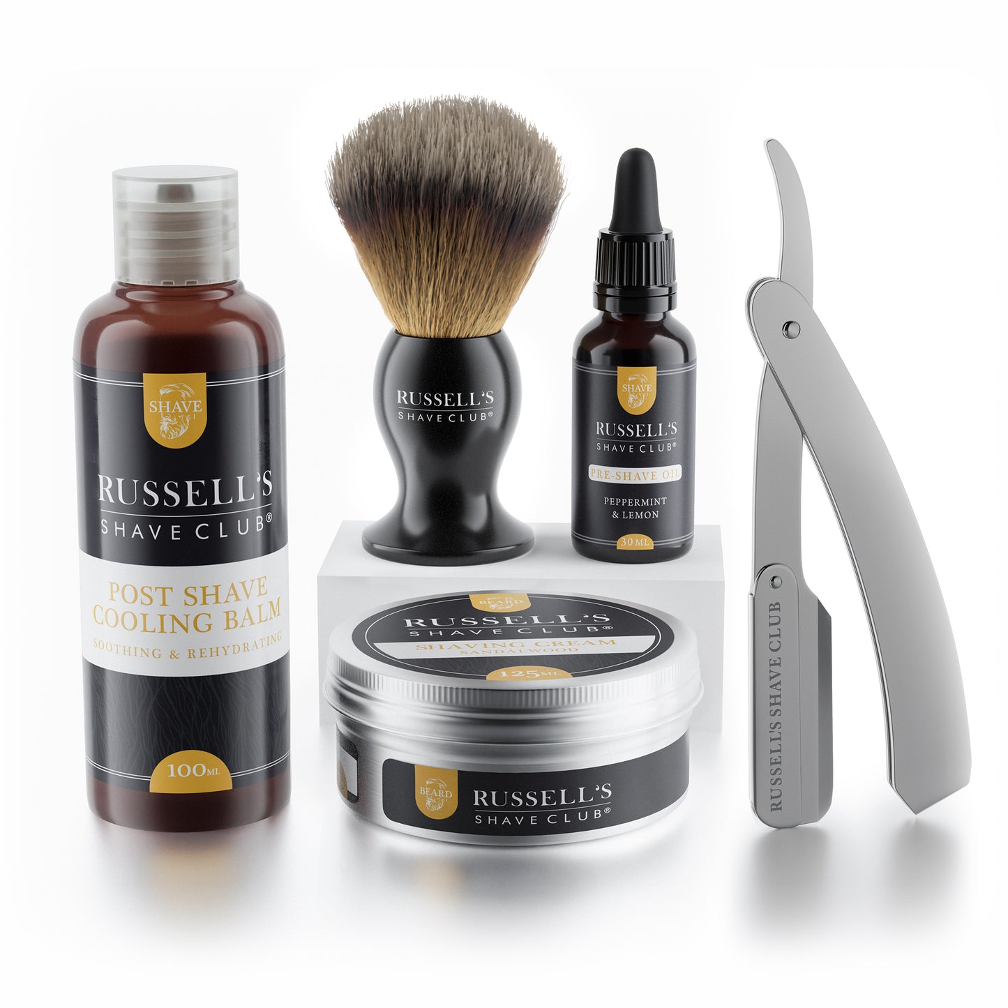Experience the Barber Shop at Home: Premium Cut-Throat Razor Set