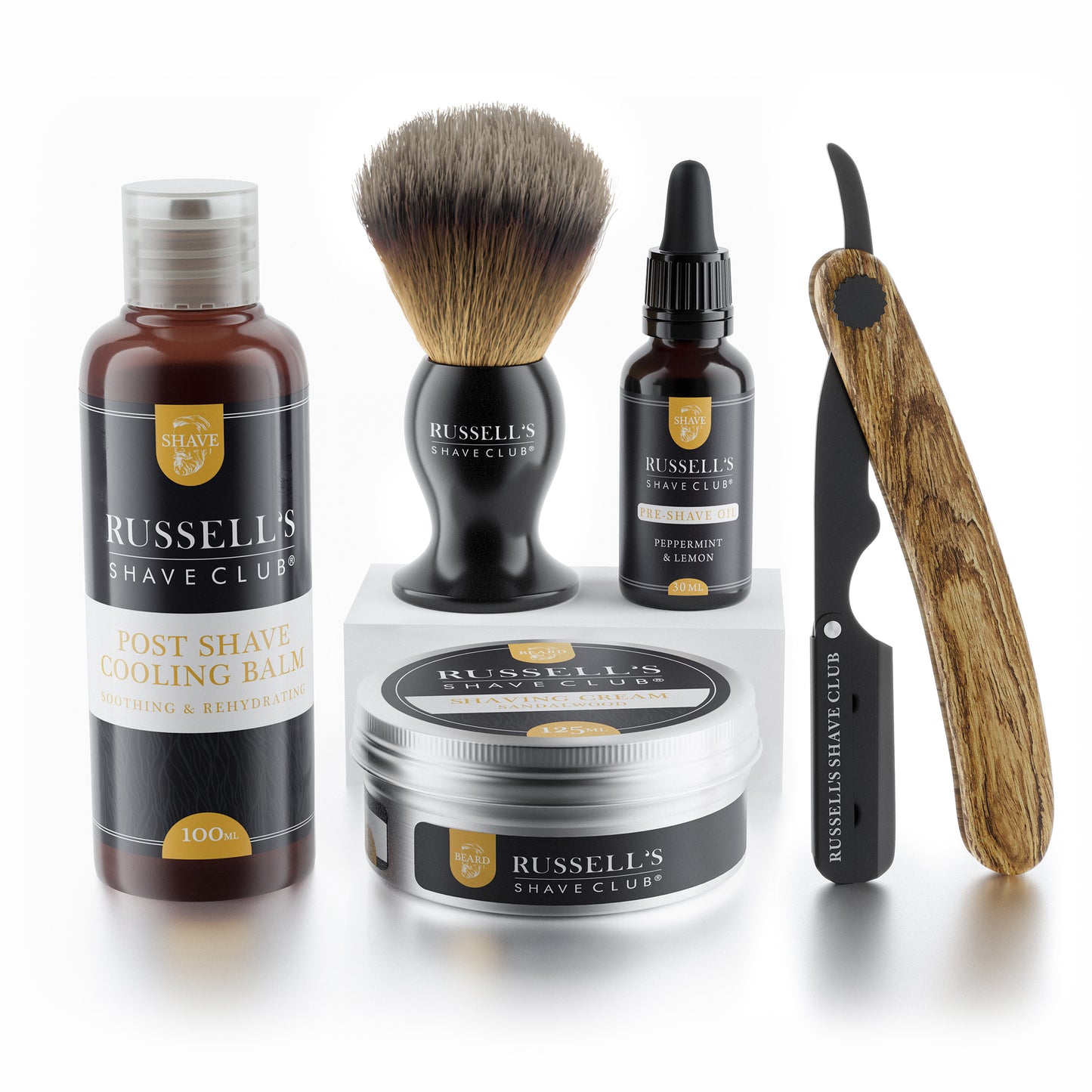 Experience the Barber Shop at Home: Premium Cut-Throat Razor Set