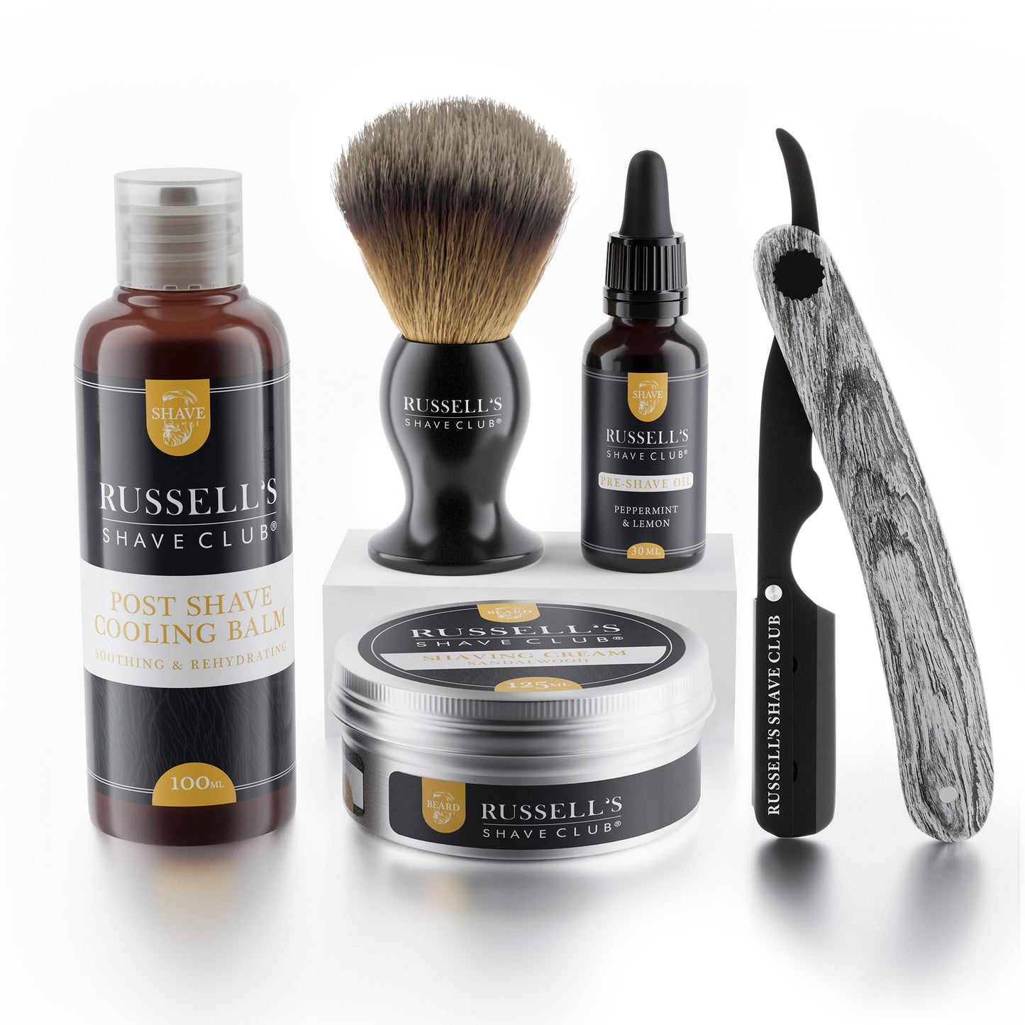 Experience the Barber Shop at Home: Premium Cut-Throat Razor Set