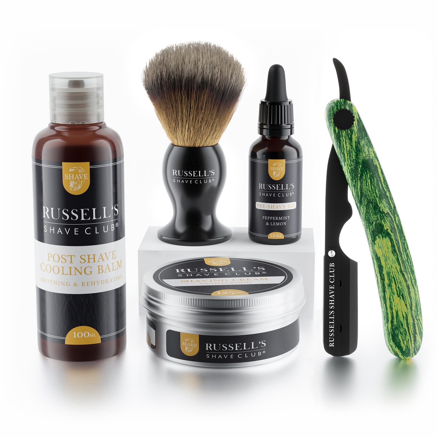 Experience the Barber Shop at Home: Premium Cut-Throat Razor Set