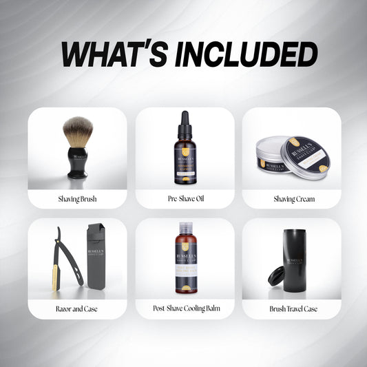 Experience the Barber Shop at Home: Premium Cut-Throat Razor Set