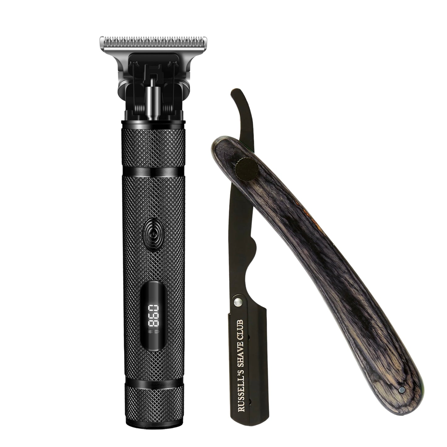 Russell's Precision Pro Beard Shape-Up Kit - Black Trimmer