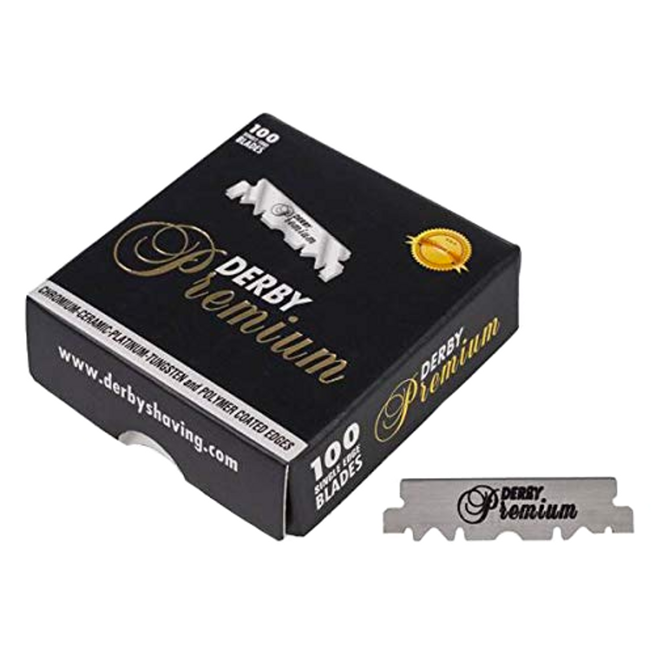 Derby Premium Professional Single Edge Razor Blades 100 – Russell's ...