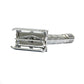 Chrome Butterfly Safety Razor With Synthetic Shave Brush - Includes 10 Feather Blades