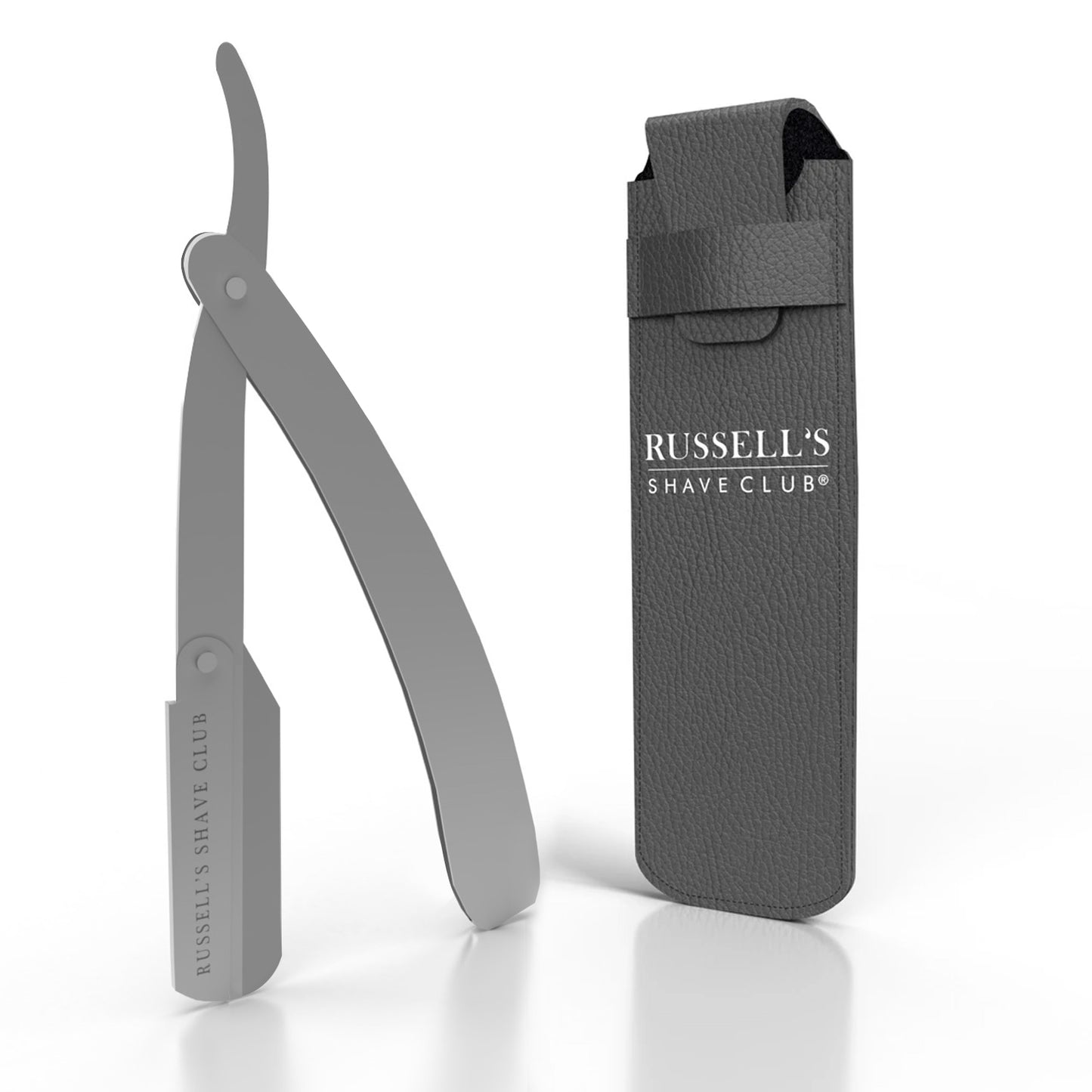 Cut-Throat Razor With Synthetic Shaving Brush - Includes 10 Platinum Blades