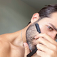 Cut-Throat Razor With Synthetic Shaving Brush - Includes 10 Platinum Blades