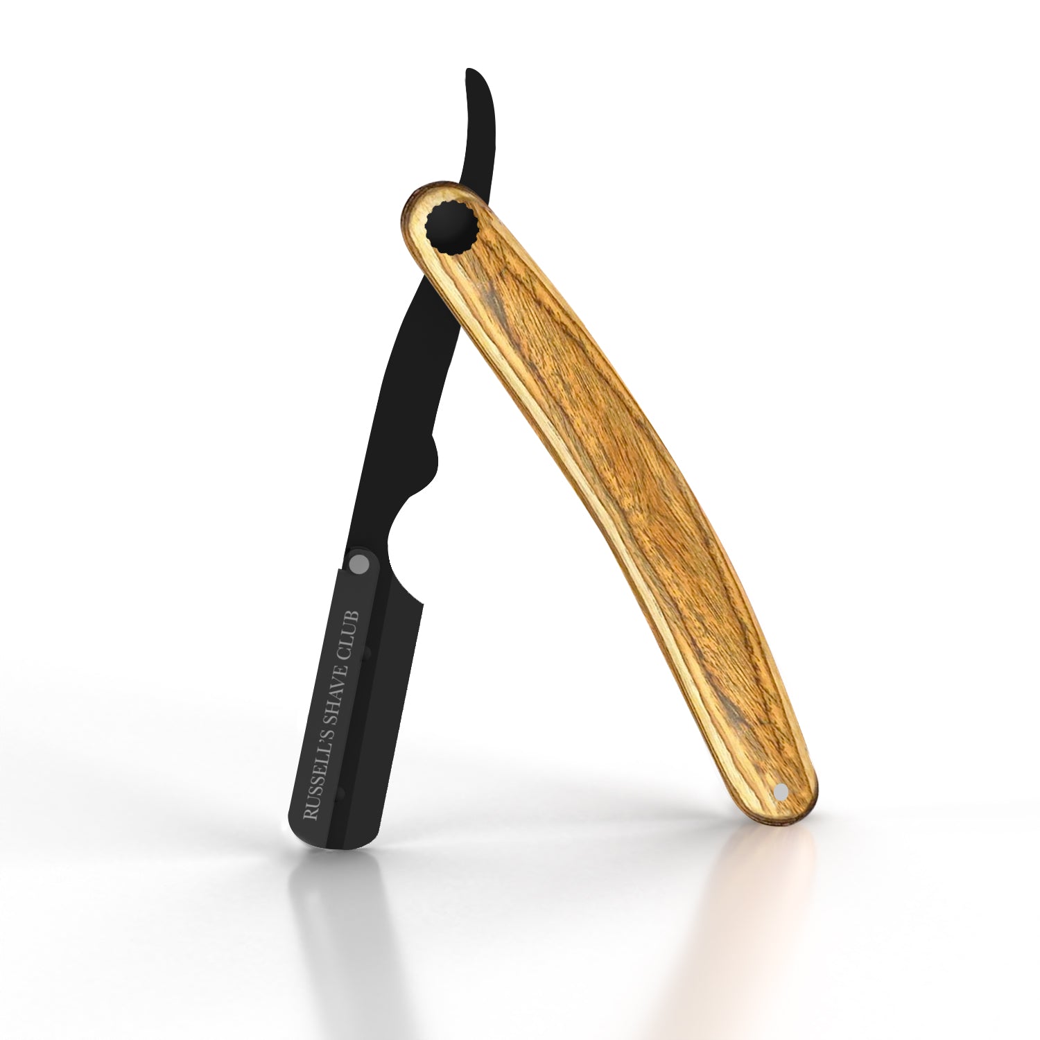 Gutted Razor Cut-Throat razor Wooden Handle | Includes 10 Razor Blades – Russell's ...
