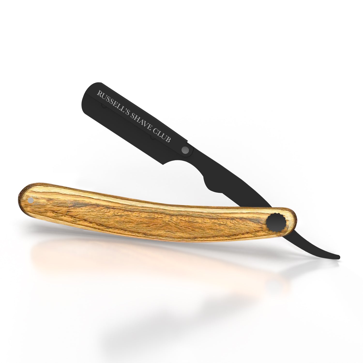 Gutted Razor Cut-Throat razor Wooden Handle | Includes 10 Razor Blades – Russell's ...